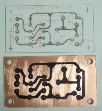 Transferencia a la placa de CI
