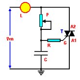 Regulador con Resistencia y Condensador